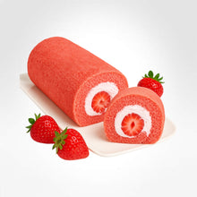 Load image into Gallery viewer, Strawberry Roll Cake