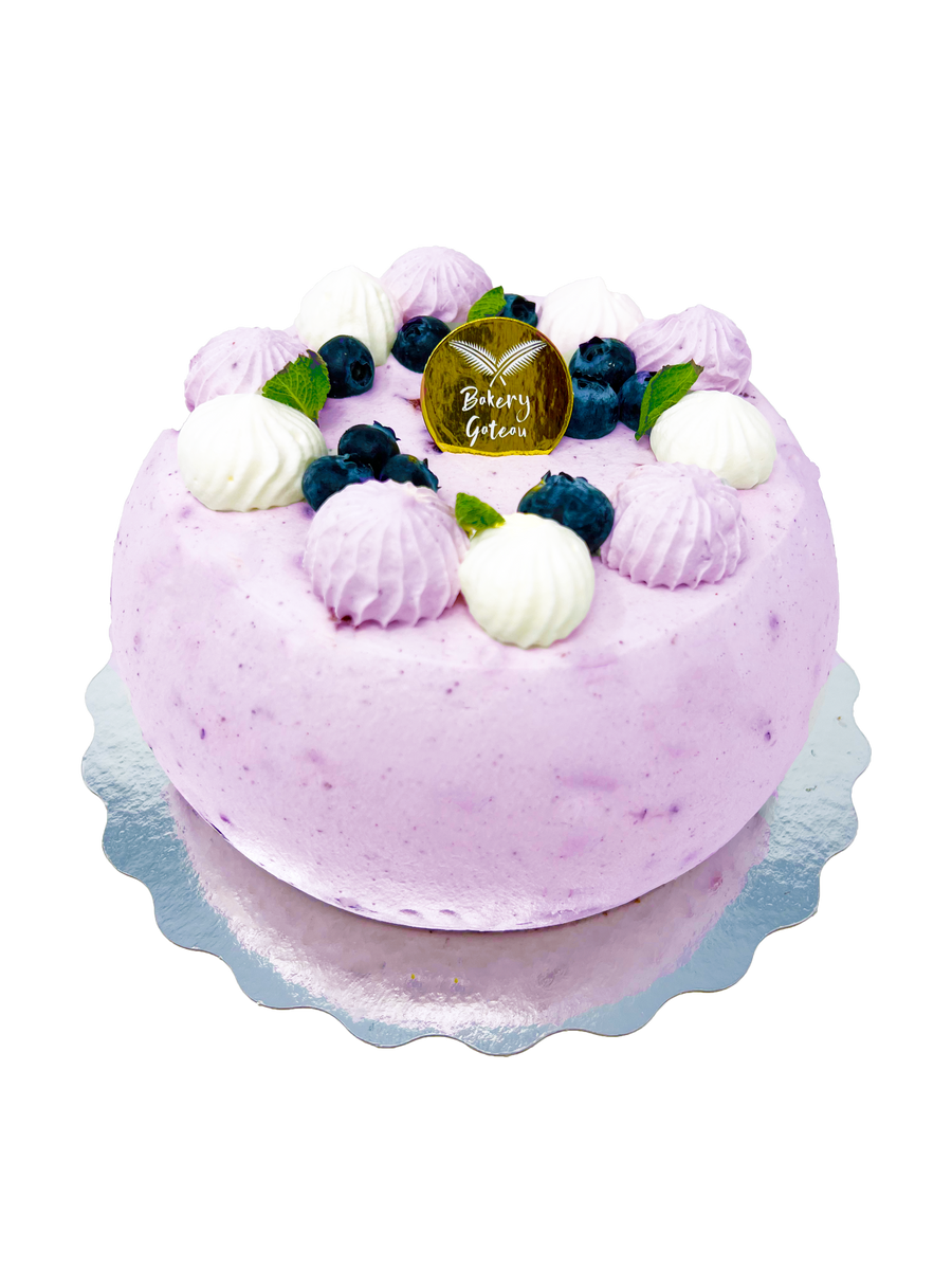 Fresh Cream Blueberry Cake Bakery Gateau