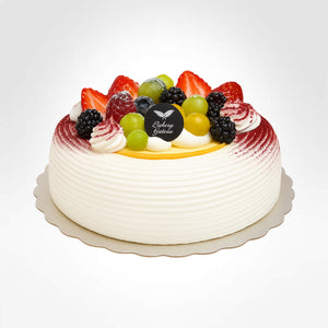 Fresh Cream Fruit Cake