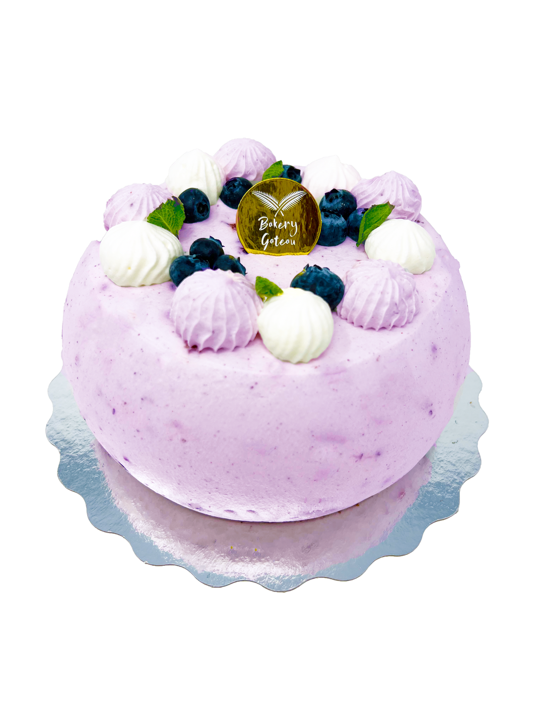Fresh Cream Blueberry Cake